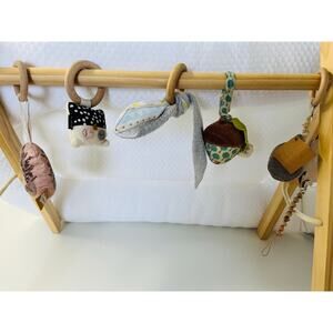 Poppyseed Play Wooden Baby Gym